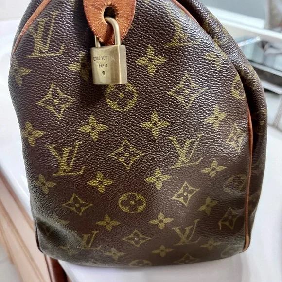 Louis Vuitton Monogram Brown SZ 40 Speedy Bag - Picture 2 of 16
